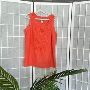 J CREW Peach Tank